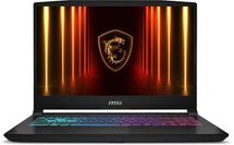 Ноутбук игровой MSI Katana 17 HX B14WFK-400XPL, 17.3", IPS, Intel Core i7 14650HX, 16-ядерный, 16ГБ DDR5, 512ГБ SSD, NVIDIA GeForce RTX 5060 для ноутбуков - 8 ГБ, черный