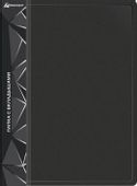 Папка Бюрократ -BPV20BLACK, 20шт вкладышей, A4, пластик, 0.6мм, черный