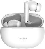 Наушники TECNO BD03, Bluetooth, белый
