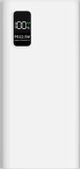 Внешний аккумулятор (Power Bank) PERO PB06,  20000мAч,  белый