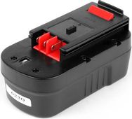Батарея аккумуляторная для Black & Decker TopON TOP-PTGD-BD-18-1.5, 18В, 1.5Ач, NiCd