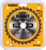 Пильный диск DeWALT DT1942-QZ, 184мм, по дереву