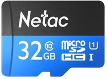 Карта памяти microSDHC UHS-I U1 NETAC P500 32 ГБ