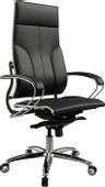 Кресло руководителя МЕТТА Move L1-10K - Infinity, экокожа, до 150кг, черный