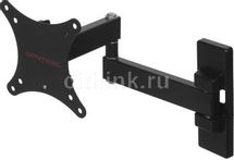 Кронштейн для телевизора Arm Media MARS-2, 10-32", настенный, поворот и наклон, черный