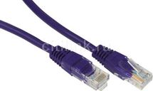 Патч-корд CABLEXPERT PP12-1M/V литой (molded), UTP, кат.5E, 1м, фиолетовый