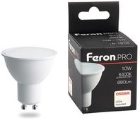 Лампа LED FERON GU10,  рефлектор, 10Вт