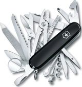 Складной нож Victorinox SwissChamp, функций: 33, 91мм, черный