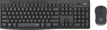 Комплект (клавиатура+мышь) Logitech MK295, с гравировкой, черный