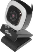 Web-камера Ritmix RVC-220, черный/белый