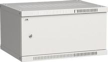 Шкаф коммутационный ITK Linea WE LWE3-06U64-MF настенный, металлическая передняя дверь, 6U, 600x320x450 мм