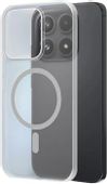 Чехол (клип-кейс) BORASCO Ice Magnet Case, для Xiaomi 17, прозрачный матовый