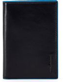 Обложка для документов Piquadro Blue Square PP5256B2/N черный кожа натуральная