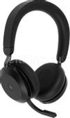 Гарнитура Jabra Evolve2 75, Link380a MS Stereo Black,  Bluetooth/радио, черный