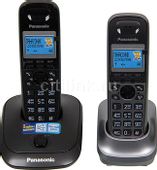 Радиотелефон Panasonic KX-TG2512RU2, титан