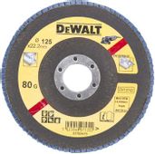 Лепестковый шлифкруг DeWALT DT3310-QZ, 125мм, по металлу