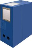 Короб архивный Бюрократ -BA120BLUE, пластик, 120мм, 330x245, синий