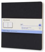 Блокнот Moleskine Art Cahier, 88стр, черный