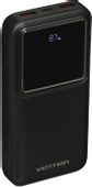 Внешний аккумулятор (Power Bank) VENTION FHLB0, 20000мAч, черный