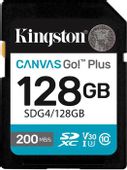 Карта памяти SDXC UHS-I U3 Kingston Canvas Go! Plus 128 ГБ