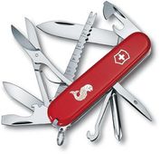 Складной нож Victorinox Fisherman, функций: 18, 91мм, красный