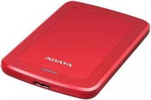 1ТБ Внешний диск HDD  A-Data HV300, USB 3.0, красный