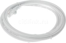Патч-корд LanMaster вилка RJ-45, вилка RJ-45, кат.6, LSZH, 2м, белый
