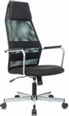 Кресло Бюрократ Kb-5M/Sl, сетка/ткань, до 120кг, черный