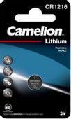 CR1216 Батарейка CAMELION Lithium CR1216-BP1, 1 шт.