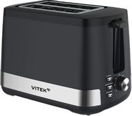 Тостер Vitek VT-T1002, черный/стальной