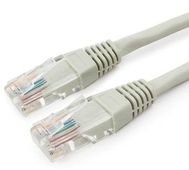 Патч-корд CABLEXPERT PP12-20M литой (molded), UTP, кат.5E, 20м, серый