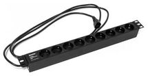 Блок распределения питания Hyperline SHE19-9SH-2.5IEC