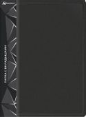 Папка Бюрократ -BPV10BLACK, 10шт вкладышей, A4, пластик, 0.6мм, черный