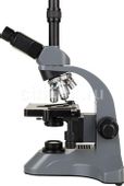 Микроскоп LEVENHUK 740T, световой/оптический/биологический, 40-2000x, на 4 объектива, серый/черный