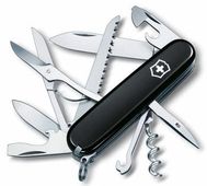 Складной нож Victorinox Huntsman, функций: 15, 91мм, черный