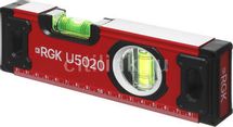 Уровень пузырьковый RGK U5020 магнитный, глазков: 2шт