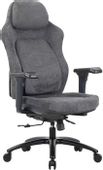 Кресло игровое ZONE 51 Crusader, ткань, до 130кг, серый