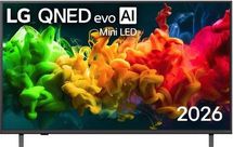 50" Телевизор LG 50QNED80B6B.ARU QNED, 4K Ultra HD, СМАРТ ТВ, WebOS, черный титан