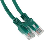 Патч-корд CABLEXPERT PP12-3M/G литой (molded), UTP, кат.5E, 3м, зеленый