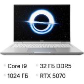 Ноутбук игровой COLORFUL iGame M16 Origo HQ97D3201TT-G-C2A, 16", IPS, Intel Core i9 14900HX, 24-ядерный, 32ГБ DDR5, 1ТБ SSD,  NVIDIA GeForce  RTX 5070 для ноутбуков - 8 ГБ,  серый