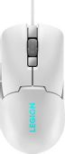 Мышь проводная Lenovo Legion M300s RGB Gaming, USB, белый