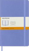 Блокнот Moleskine Classic Soft, 192стр, в линейку, мягкая обложка, голубая гортензия