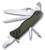 Складной нож Victorinox 0.8461.MWCH, функций: 10, 111мм, зеленый / черный