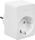 Умная розетка TP-LINK Tapo P100(1-pack),  EU VDE,  Wi-Fi,  белый