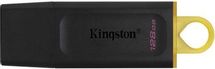 Флешка USB Kingston DataTraveler Exodia 128ГБ, USB3.2, черный и желтый