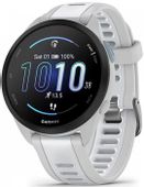 Смарт-часы Garmin Forerunner 165,  43мм,  1.2",  белый/серый