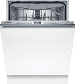Встраиваемая посудомоечная машина Bosch Serie 4 SMV4HVX03E, серебристый