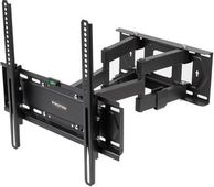 Кронштейн для телевизора Kromax PIXIS-L-2, 22-65", настенный, поворот и наклон, черный
