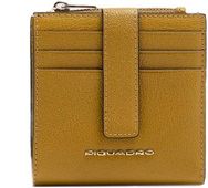 Чехол для кредитных карт Piquadro Patricia PP6843W140R/G, кожа натуральная, горчичный