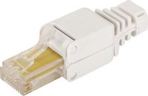 Коннектор LanMaster LAN-TMP-U5E-WH UTP кат.5E RJ45 белый (упак.: 1шт)